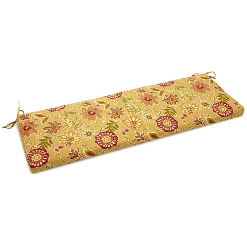 Blazing Needles 60-inch All-Weather Bench Cushion - 60" x 19"