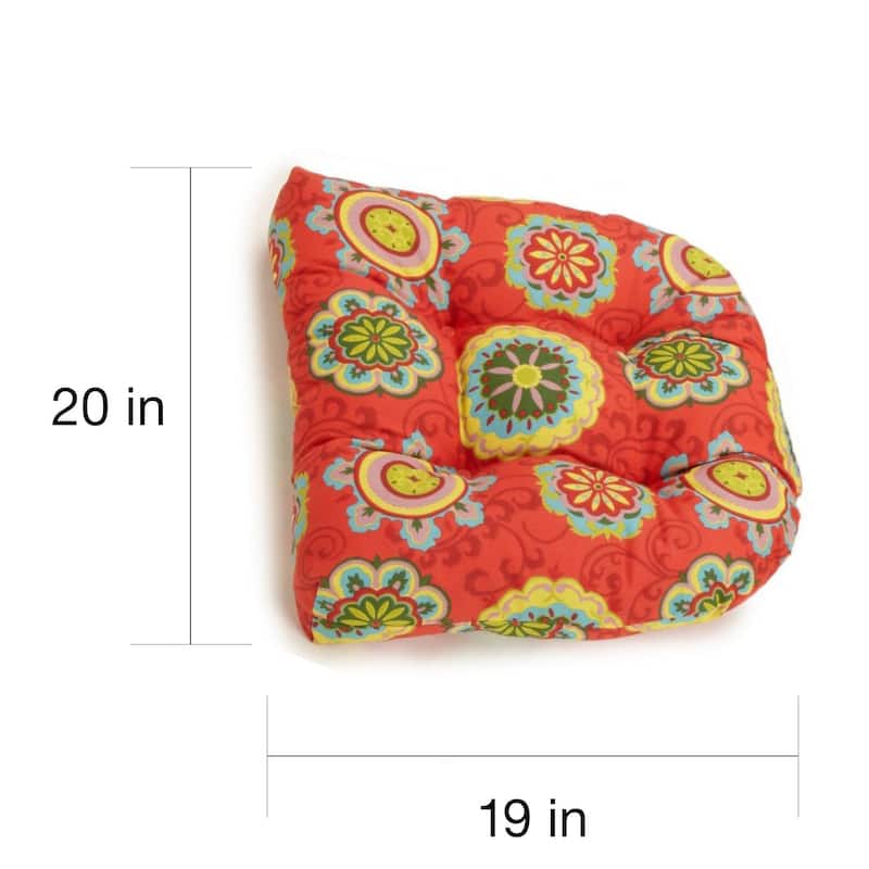 Blazing Needles 3-Piece Settee Cushion Set (Set of 3)