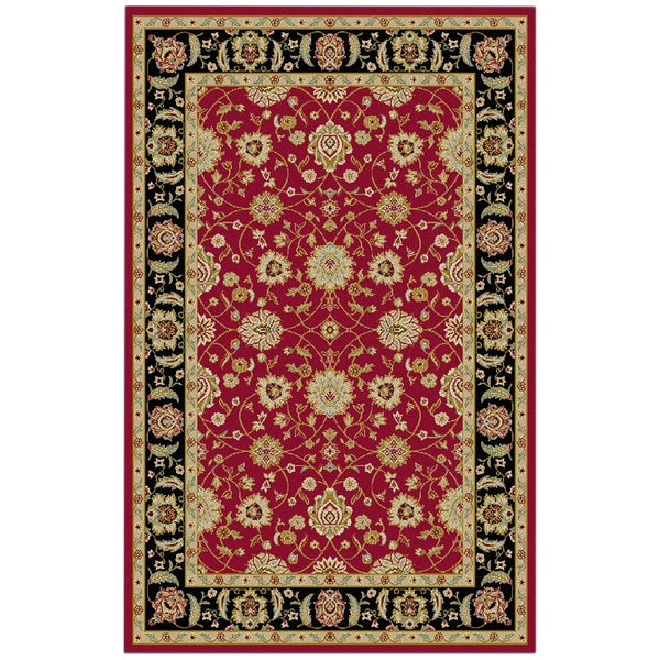 Ankara Zeigler Red Floral Area Rug (2'7 x 4'2) 3x5   4x6 Rugs