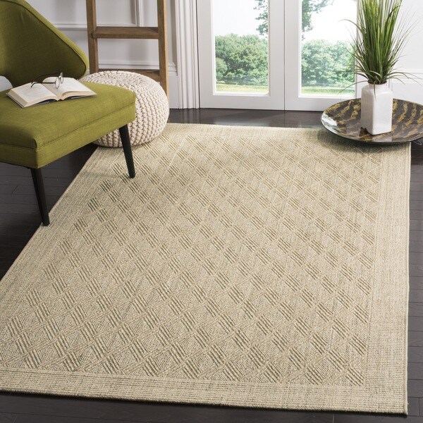 Safavieh Palm Beach Sand Ivory Sisal Rug - 8' x 11'