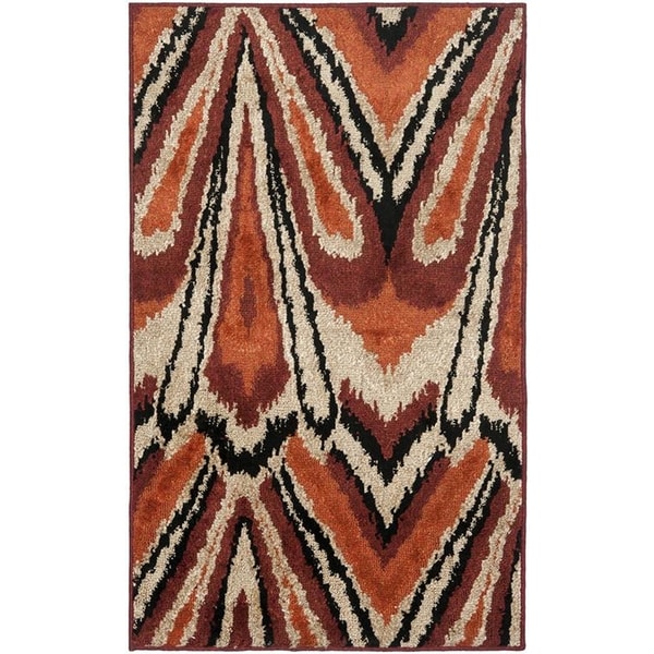 Safavieh Belize Shag Ivory/ Charcoal Rug (8 x 10)