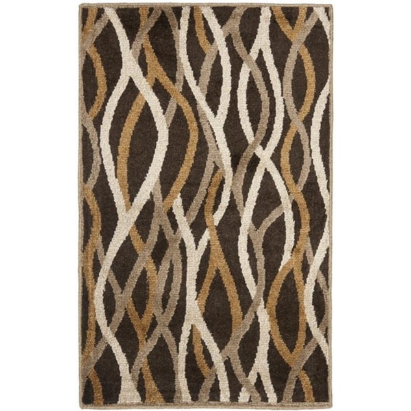 Safavieh Kashmir Brown Abstract Rug - 8' x 10'