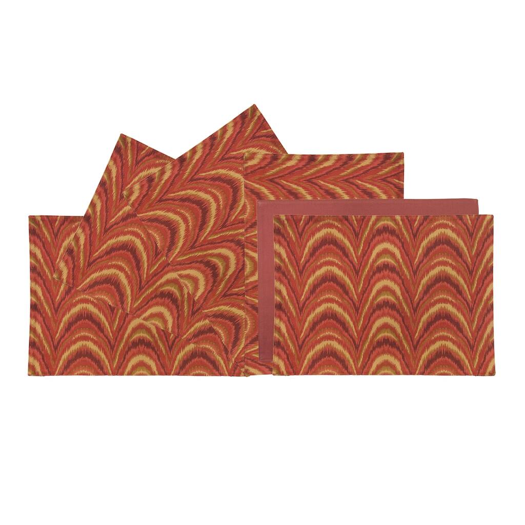Rose Tree Flame Place Mats (Set of 6)