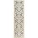 preview thumbnail 43 of 45, Nourison Graphic Illusions Traditional Vintage Hi Low Damask Area Rug 2'3" x 8' Runner - Grey/Ivory - Rectangle