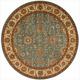 preview thumbnail 27 of 31, Nourison Living Treasures LI05 Area Rug 7'10" Round - Aqua - Runner/Round