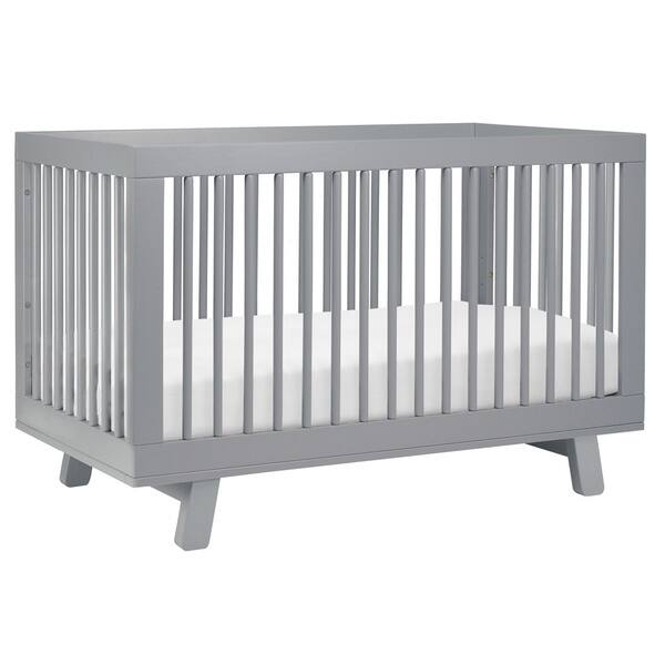 Babyletto Hudson 3 In 1 Convertible Crib In White Washed Natural