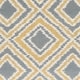 preview thumbnail 5 of 4, Hand-woven Tioga Gold Wool Area Rug - 2' x 3' - 2' x 3'