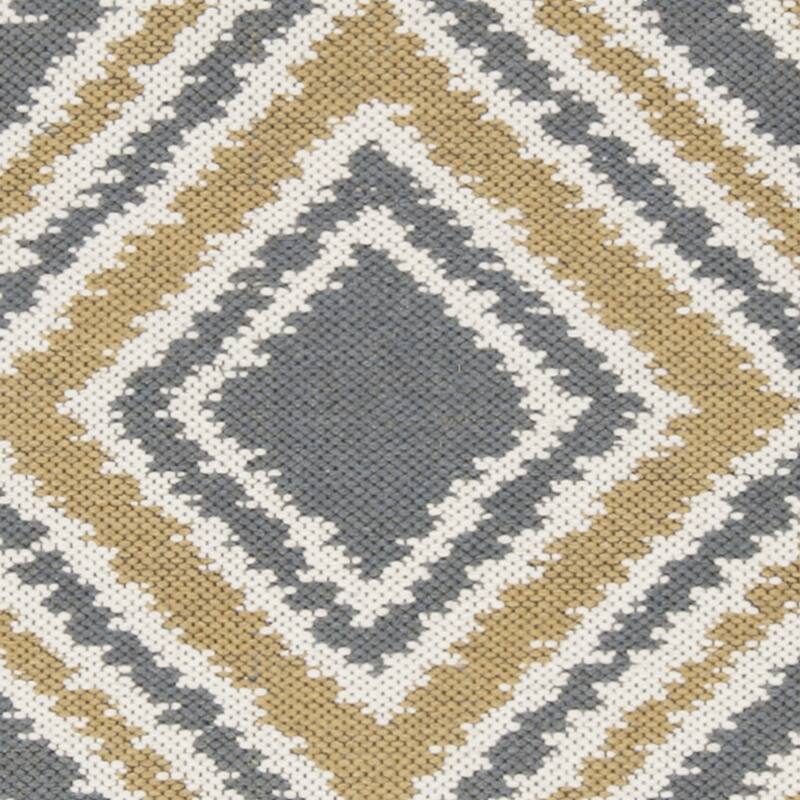 Hand-woven Tioga Gold Wool Area Rug - 2' x 3' - 2' x 3'
