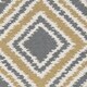 preview thumbnail 3 of 4, Hand-woven Tioga Gold Wool Area Rug - 2' x 3' - 2' x 3'