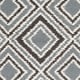 preview thumbnail 5 of 4, Hand-woven Velva Grey Wool Area Rug - 2' x 3' - 2' x 3'