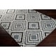 preview thumbnail 6 of 4, Hand-woven Velva Grey Wool Area Rug - 2' x 3' - 2' x 3'