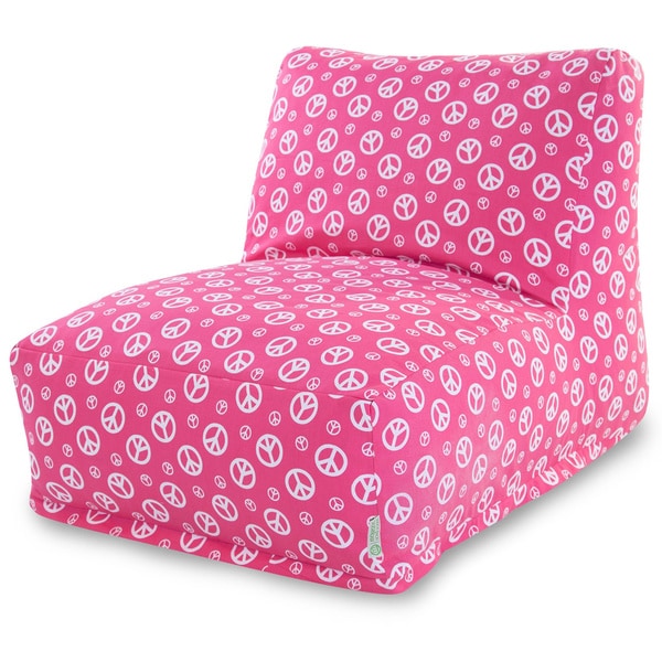 Majestic Home Goods Trellis Bean Bag Lounger Chair