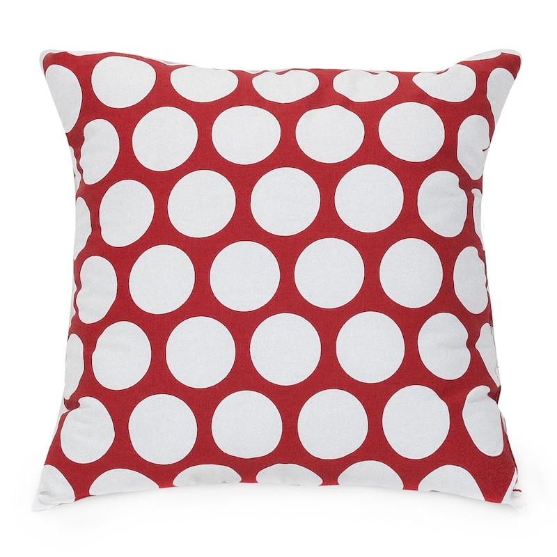 Majestic Home Goods Large Polka Dot Indoor Large Pillow 20" L x 8" W x 20" H