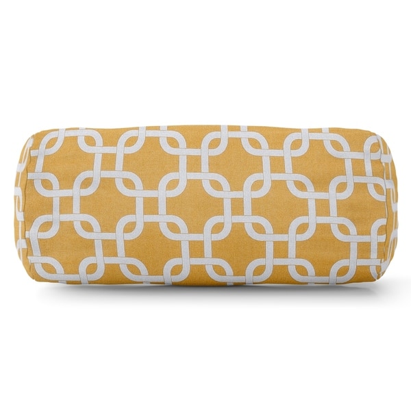 Majestic Home Goods Yellow Links Pillow, Small