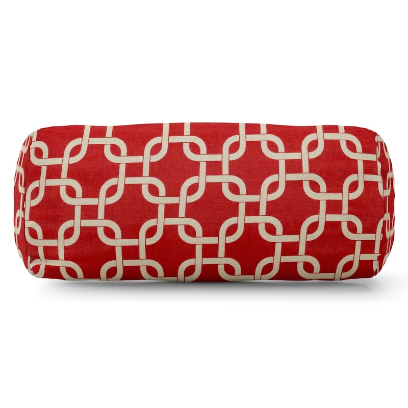 Majestic Home Goods Links Indoor/ Outdoor Bolster Throw Pillow - Small
