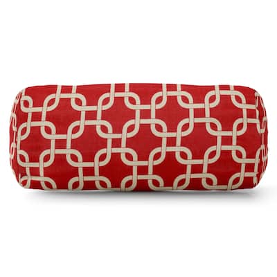 Majestic Home Goods Links Indoor/ Outdoor Bolster Throw Pillow - Small