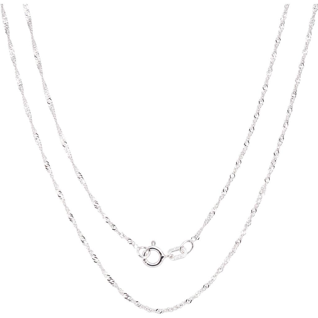Fremada Italian Sterling Silver 1.22mm Singapore Chain
