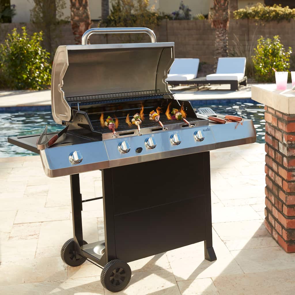 Char-Broil Four-burner Kettle Grill