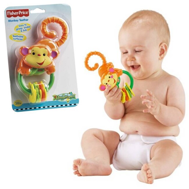 baby monkey teether