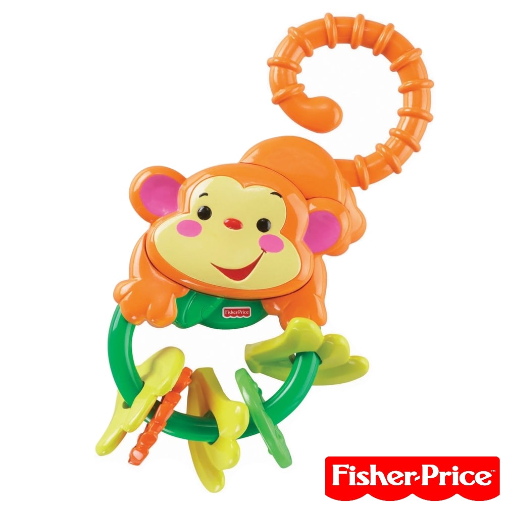 fisher price monkey rattle