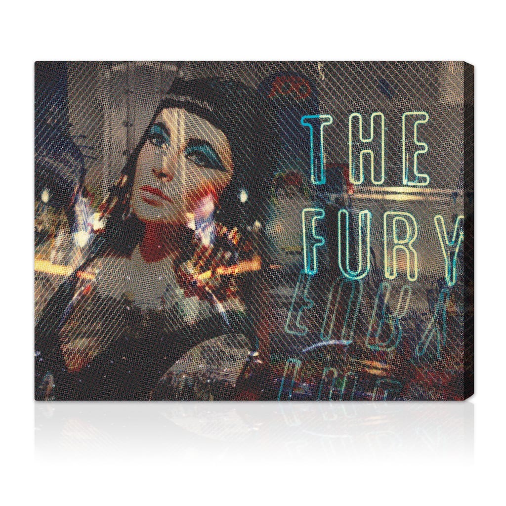 Oliver Gal 'The Fury' Canvas Art Print