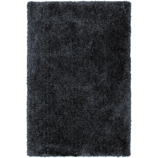 Hand tufted Benson Navy Soft Plush Shag Rug (8' x 10'6) 7x9   10x14 Rugs