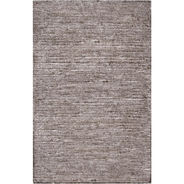 Hand-woven Solid Grey Casual Marlboro Area Rug - 8' x 11'