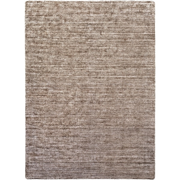 Hand-woven Solid Grey Casual Orwell Area Rug - 8' x 11'