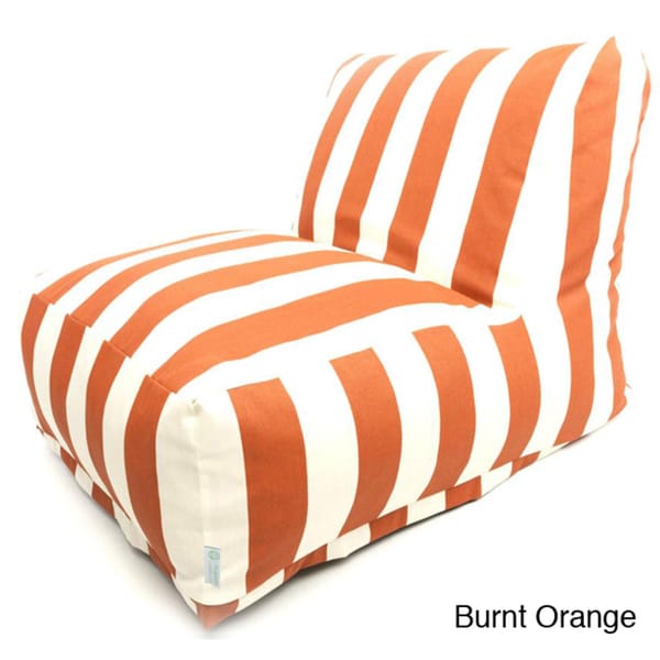 Vertical Strip Bean Bag Chair Lounger