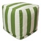 Indoor/Outdoor Majestic Home Goods Vertical Stripe Small Cube Pillow - Thumbnail 15