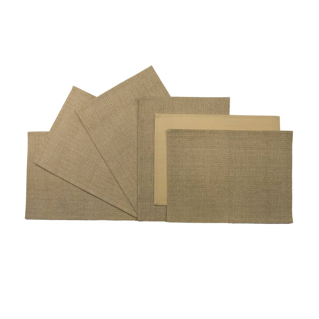 Rose Tree Tan Seagrass Place Mats (Set of 6)
