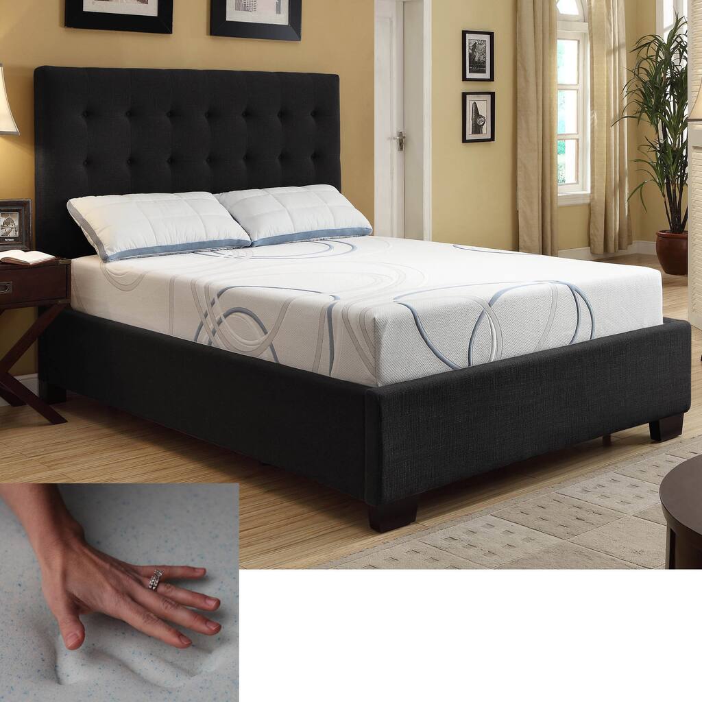 NuForm Luxury Gel Memory Foam 9-inch Dual Layer King-size Mattress