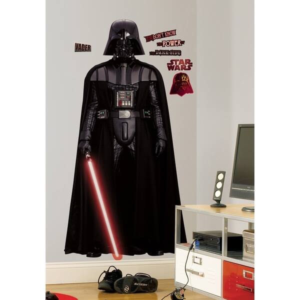 slide 2 of 3, Star Wars Classic Vadar Peel & Stick Giant Wall Decal