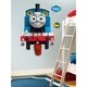 preview thumbnail 1 of 1, Thomas the Tank Engine Peel & Stick Giant Wall Decal with Hooks
