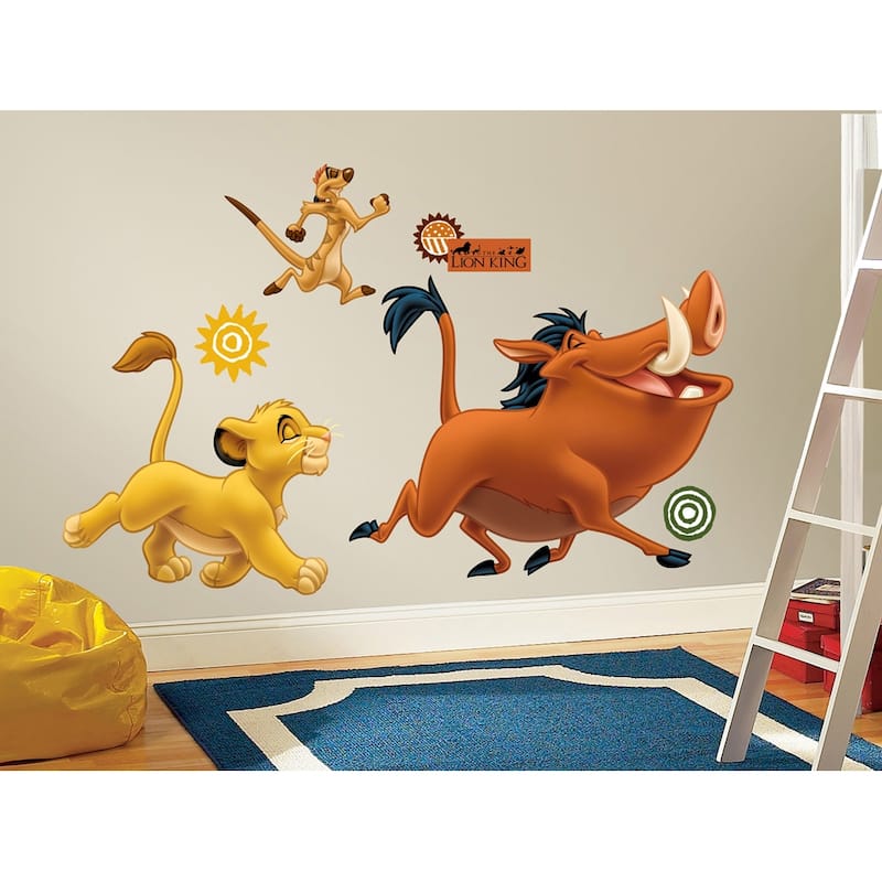 The Lion King Peel and Stick Giant Wall Decals by RoomMates