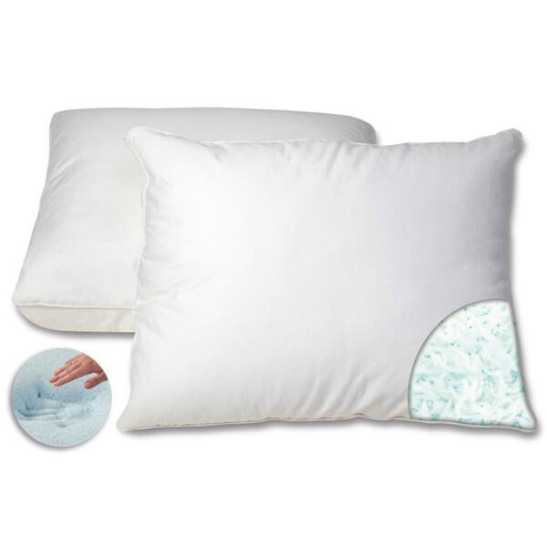 Shop Dream Form Gel Memory Foam Cluster Pillow Free Shipping On