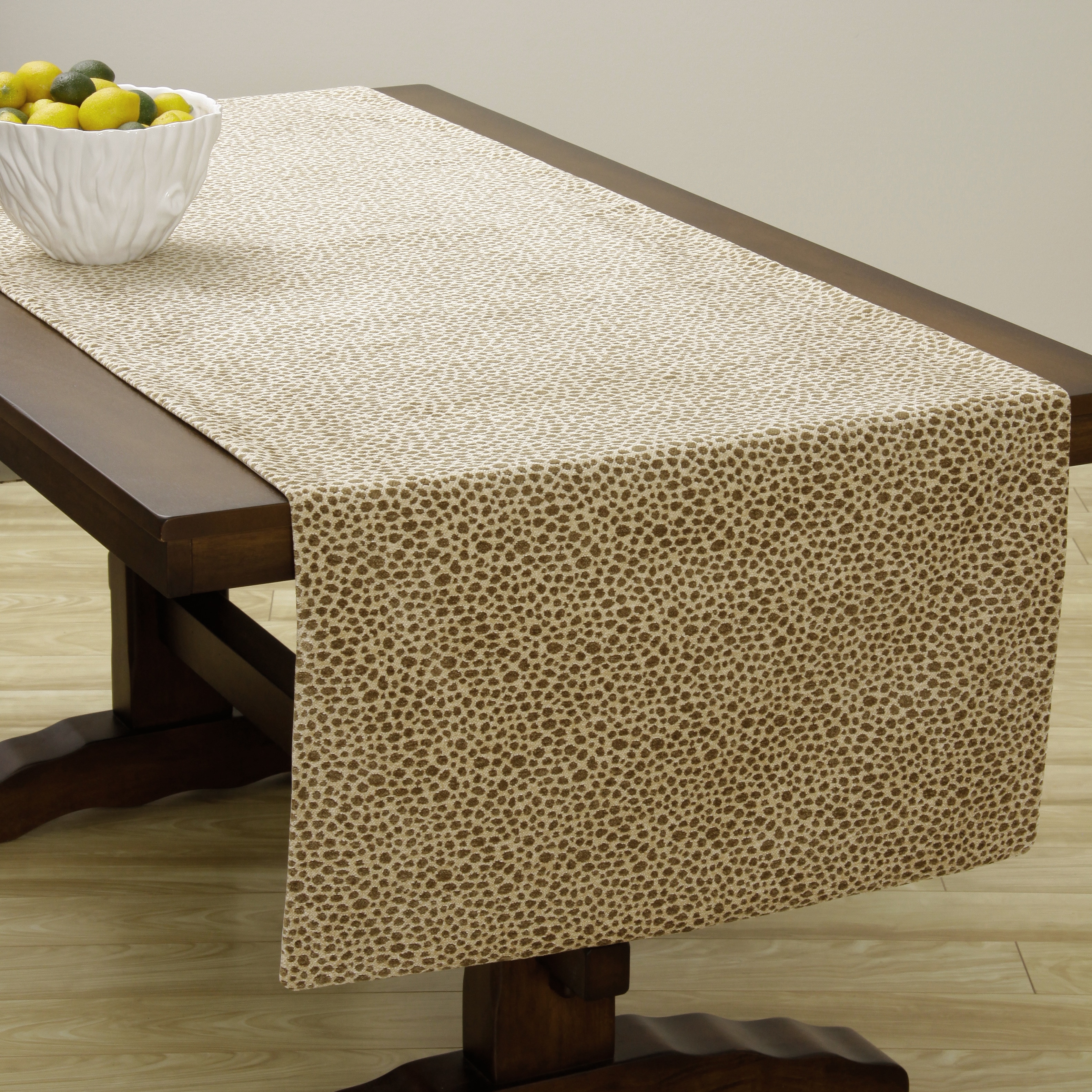 Corona Beige/ Brown Extra Wide Table Runner Today $139.99