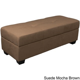 Featured image of post Brown Upholstered Storage Bench - Madison park jaxon upholstered storage bench.