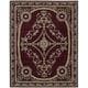 preview thumbnail 27 of 29, Nourison Versailles Palace Hand-tufted Area Rug Red - 8' x 11" - Rectangle