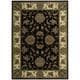 preview thumbnail 1 of 7, Nourison Cambridge Area Rug 5' 3" x 7' 4" - Black - Rectangle
