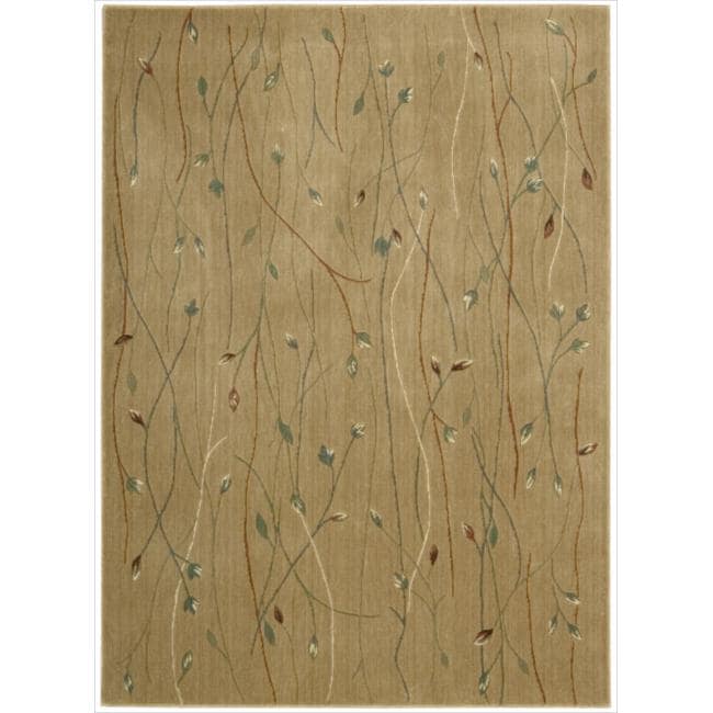 Cambridge Budding Vine Gold Rug (53 X 74)