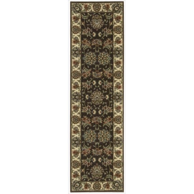 Cambridge Persian Splendor Chocolate Rug (23 X 8)