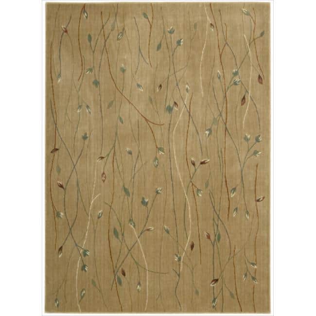 Nourison Cambridge CG04 Area Rug - 9'6" x 13' - Gold - Rectangle