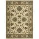 preview thumbnail 8 of 7, Nourison Cambridge Area Rug 5'3" x 7'4" - Ivory/Gold - Rectangle