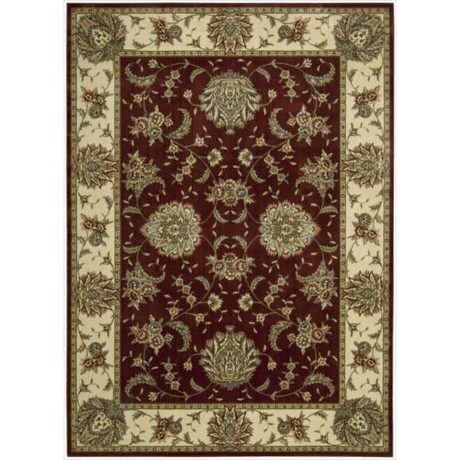 Nourison Cambridge Area Rug - 9'6" x 13' - Brick - Rectangle