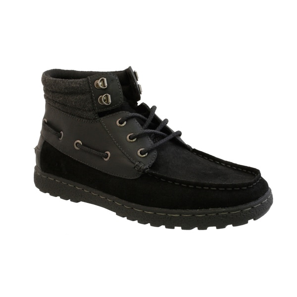 GBX Men's Lace up Suede and Canvas Boot GBX Boots