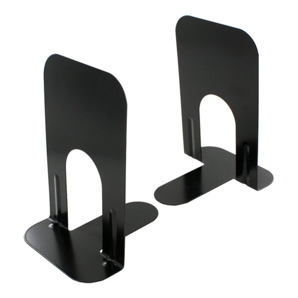 Rubbermaid Steel Black 7 inch Bookend with Cork Base Rubbermaid Bookends