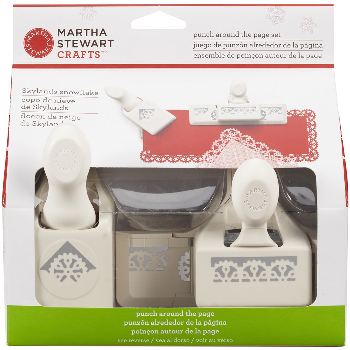 Martha Stewart Arctic Snowflake Craft Punch - Bed Bath & Beyond