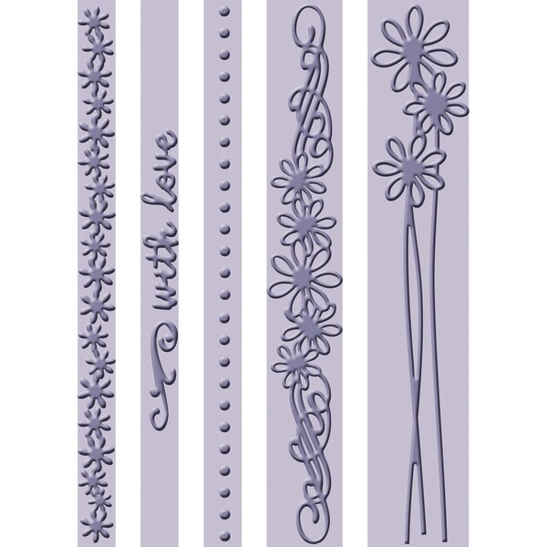 Shop Cuttlebug Embossing Folder Border Set 5.75" 5/PkgWith Love Free