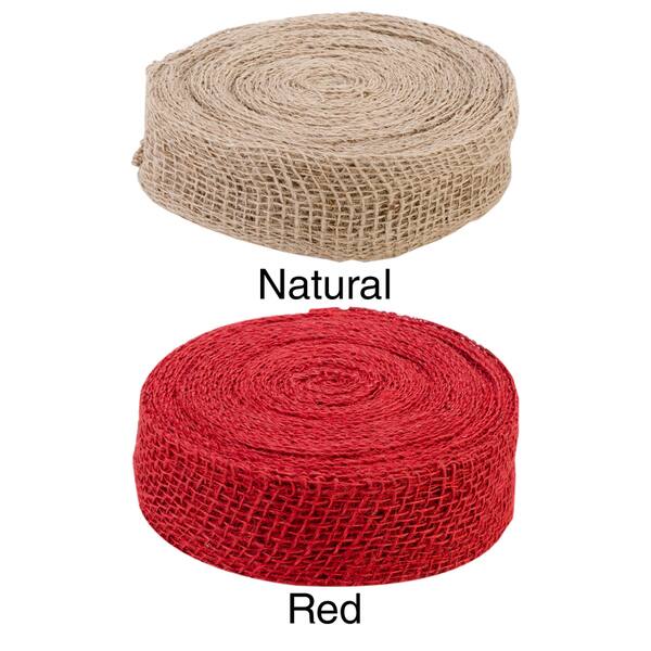 Jute Ribbon 2"X 10 Yards Overstock 7671202